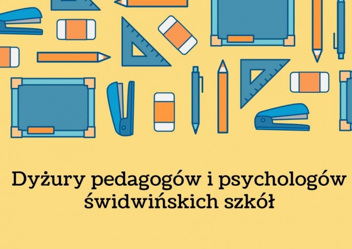 Dyżury psychologów i pedagogów w świdwińskich szkołach podstawowych